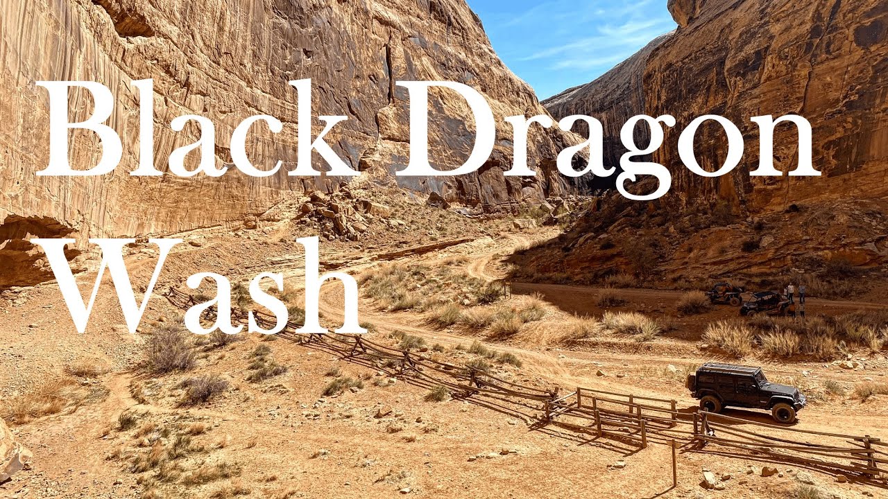 Overlanding Utah's Black Dragon Wash