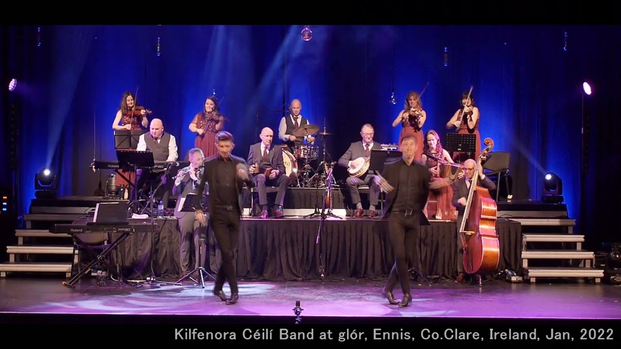 Kilfenora Céilí Band at glór in January 2022