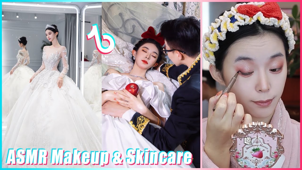 Mitsuisen☘️ASMR Makeup & Skincare Routine✨Satisfying makeup & skincare asmr🍃Beauty Secrets🌿238