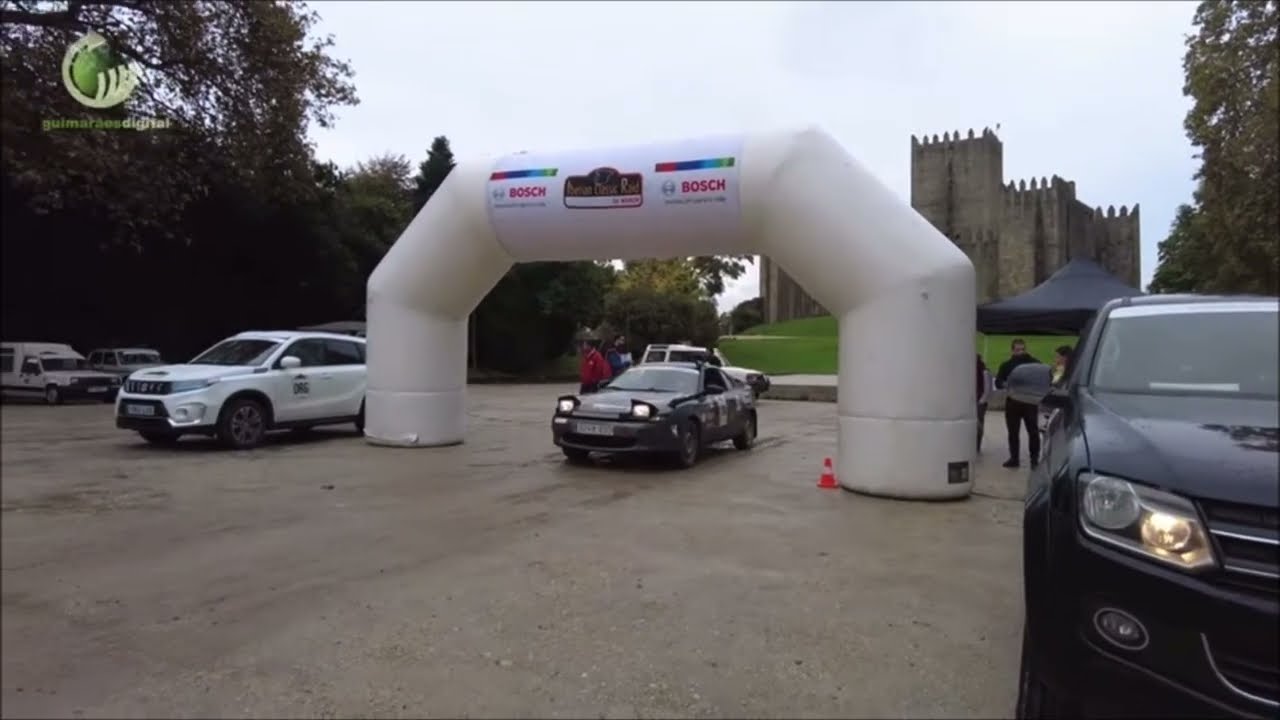 Salida desde Guimaraes del III Iberian Classic Raid