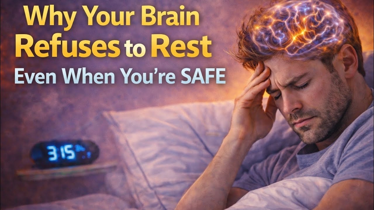 Why Your Brain Refuses to Rest Even When You’re Safe
