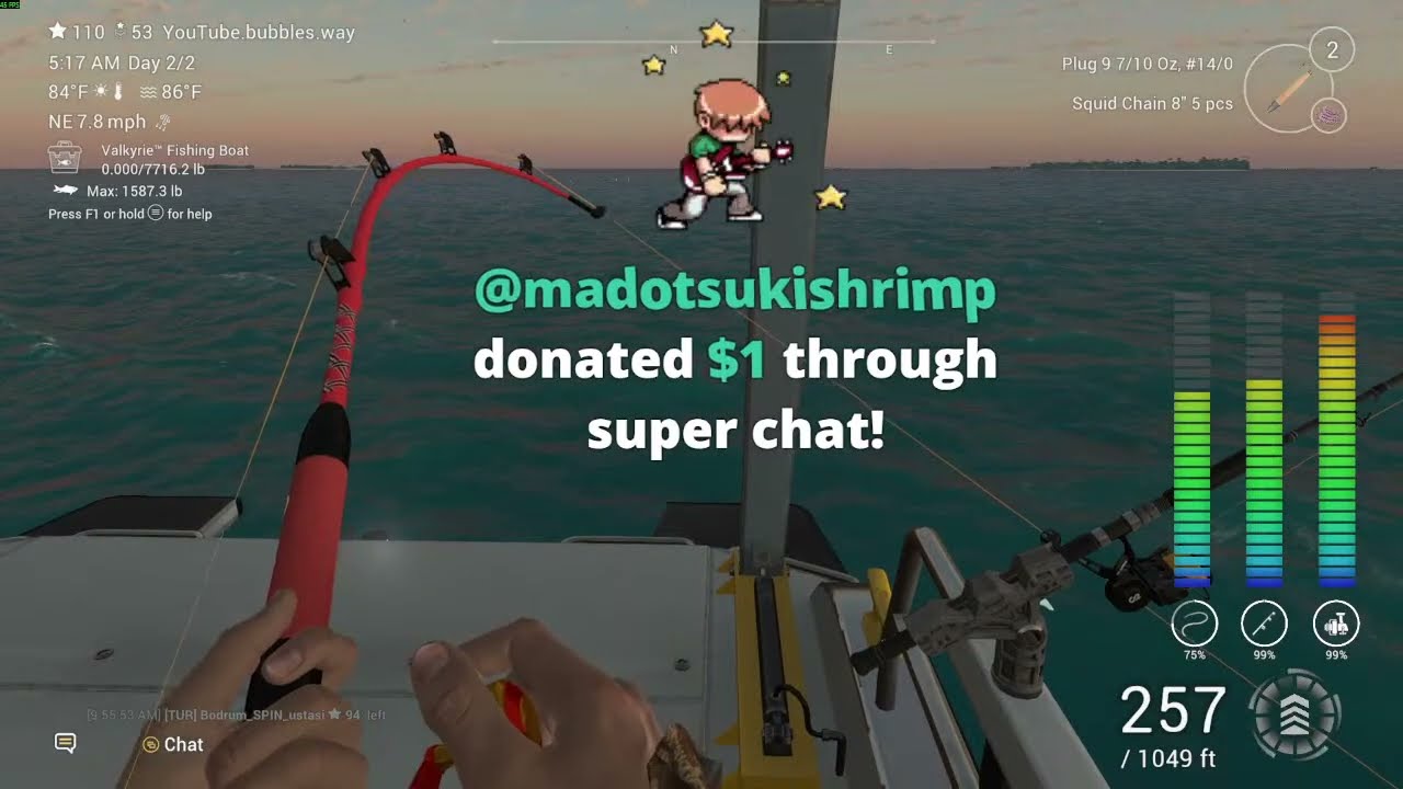Fishing planet 50 million cash build