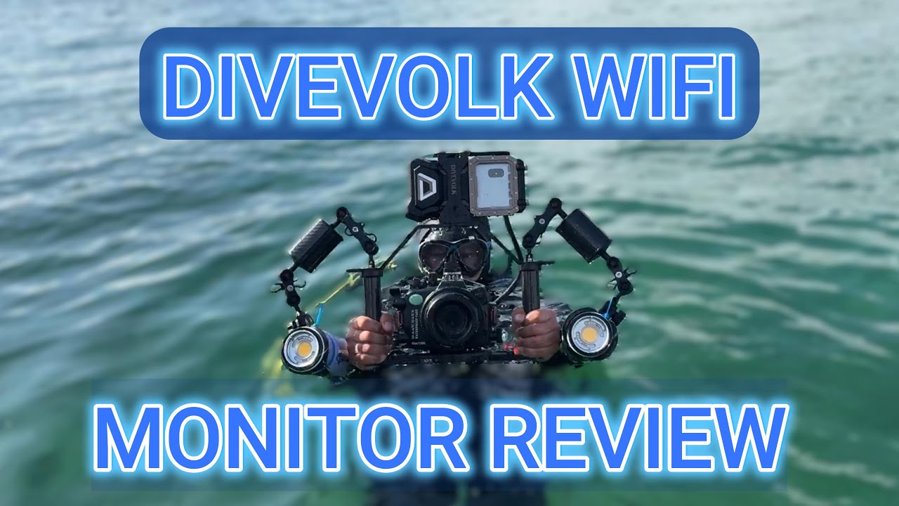 Divevolk SeaLink review 📲How to turn your smartphone into an underwater monitor - Seatouch 4 Max