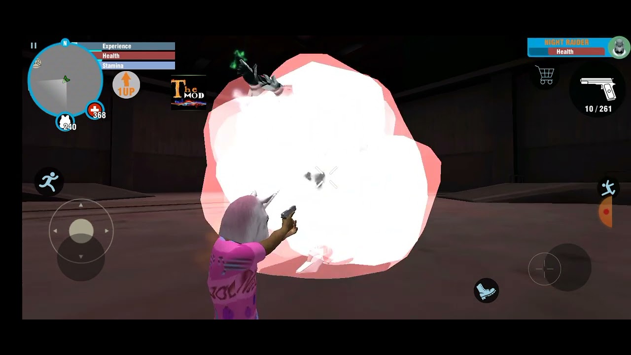 real gangster crime but only use random weapon to beat night raider part 5