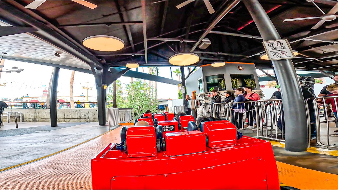 Incredicoaster Disney’s California Adventure - WIDE POV 4K60FPS
