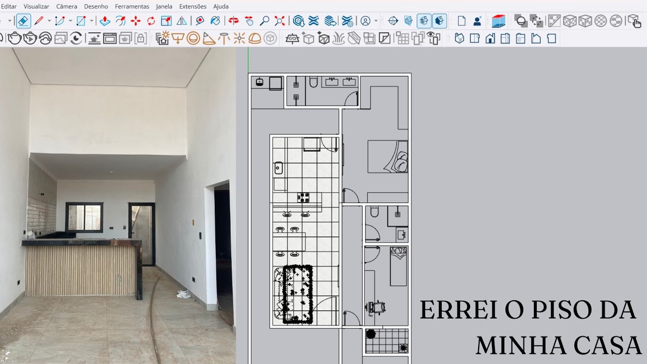 VOCÊ NÃO PRECISA MAIS DO FLOORGENERATOR - Modelando minha casa - pt. 03
