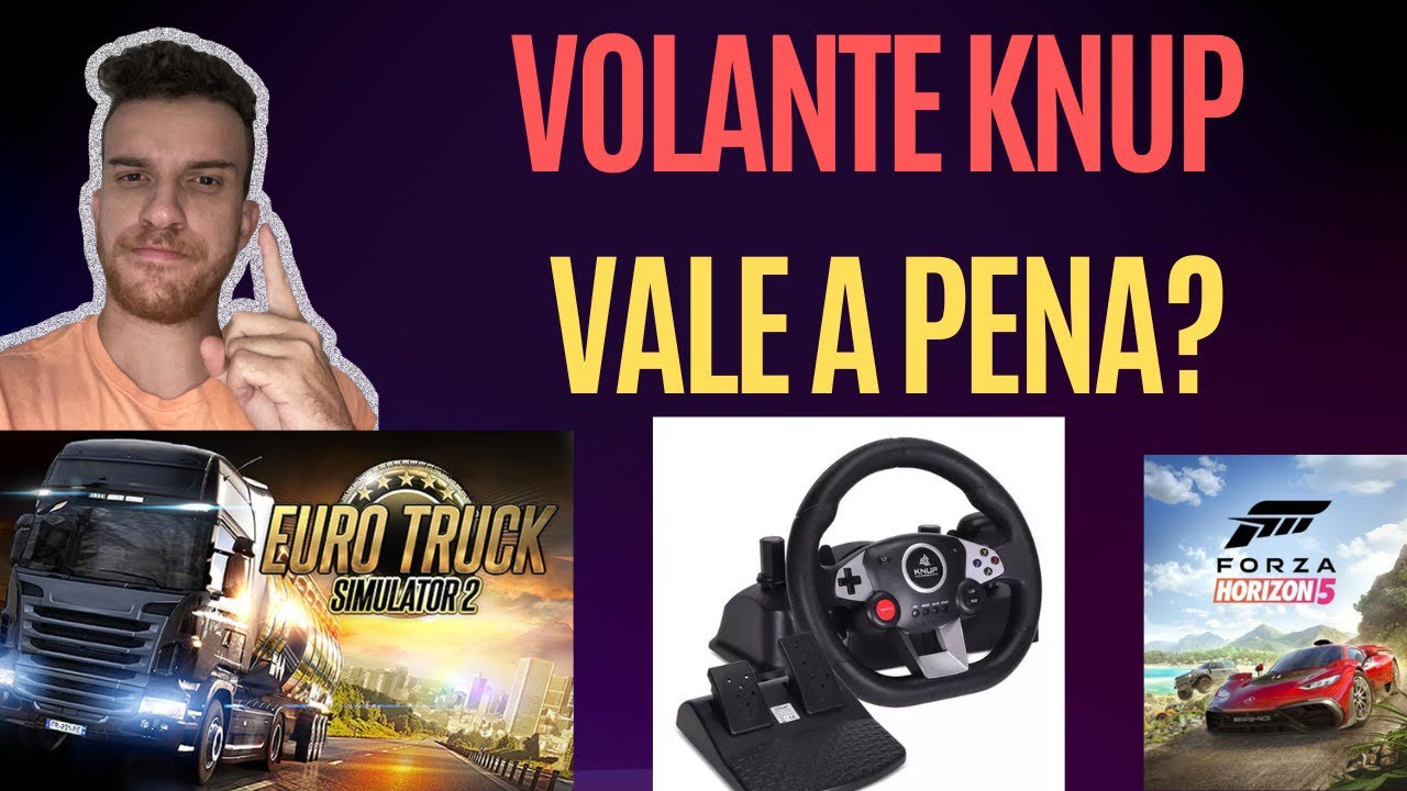 Volante KNUP KP5816 (Não compre antes de ver esse video)