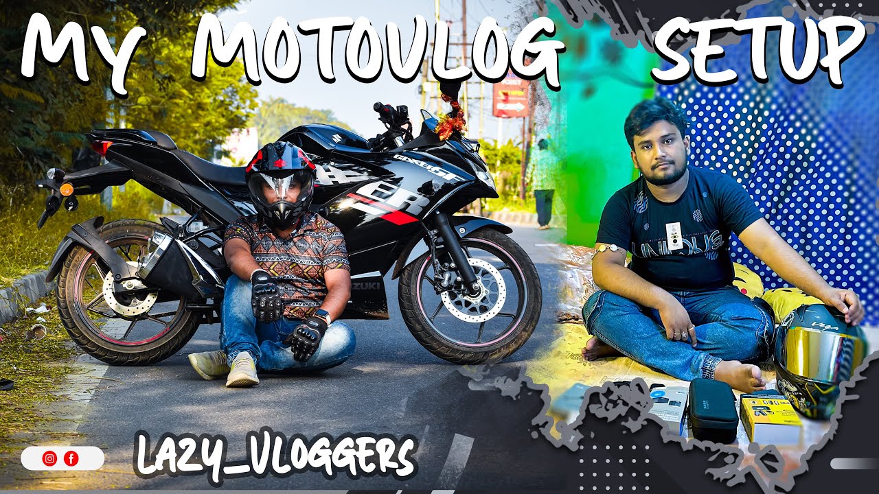 HOW TO MOTOVLOG | Step By Step Best Motovlogging Setup Guide 2024 Bengali || Gopro Hero 10