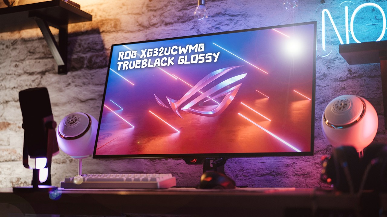 Le meilleur revêtement OLED du marché avec le Trueblack Glossy du ROG XG32UCWMG
