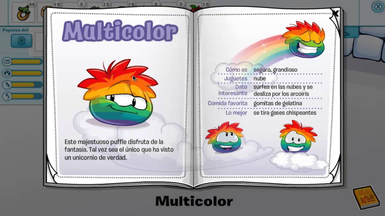 Fiesta de Puffles 2013: Puffle Multicolor HD.