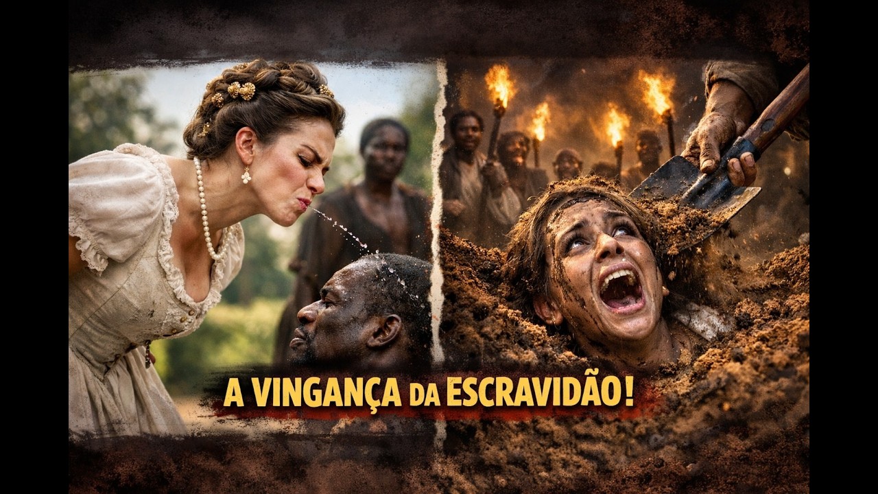 Ela Cuspia nos Escravos Sem Medo… Até a Noite em Que a Escravidão Cobrou Seu Preço