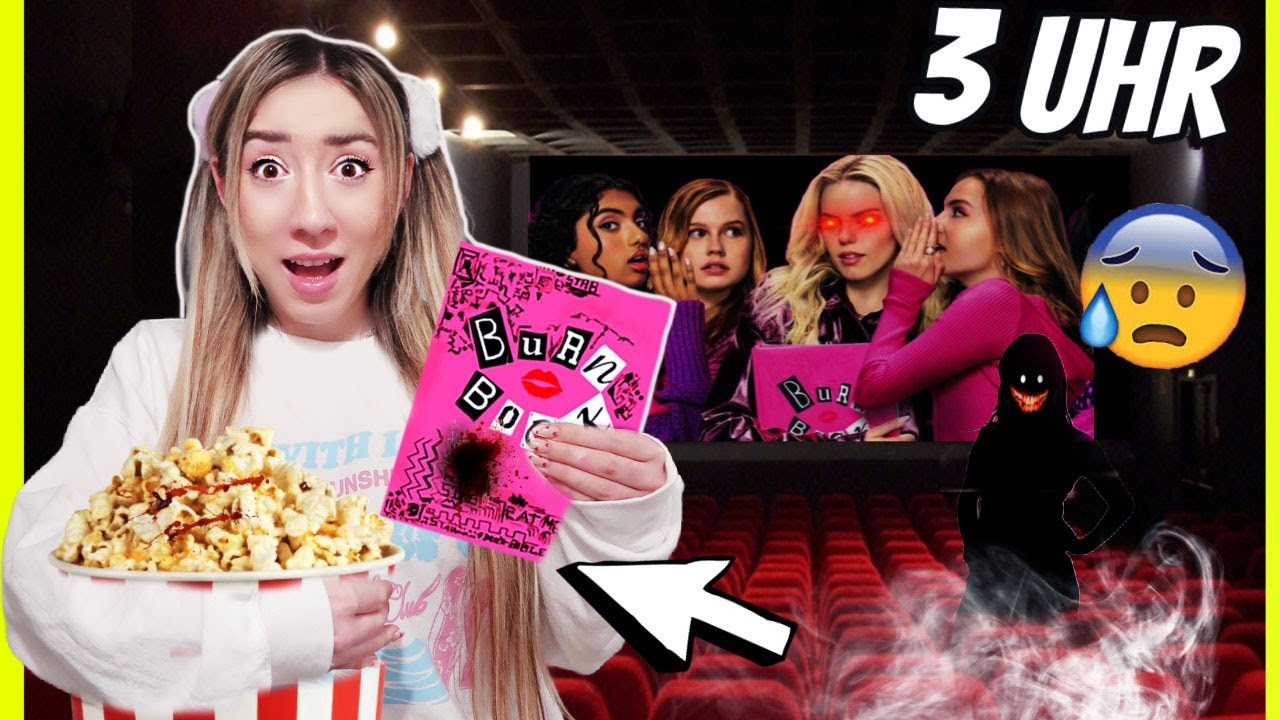 schaue niemals mean girls den kino film 3 uhr nachts alleine ohne Freundin  - das burn book 😱📚