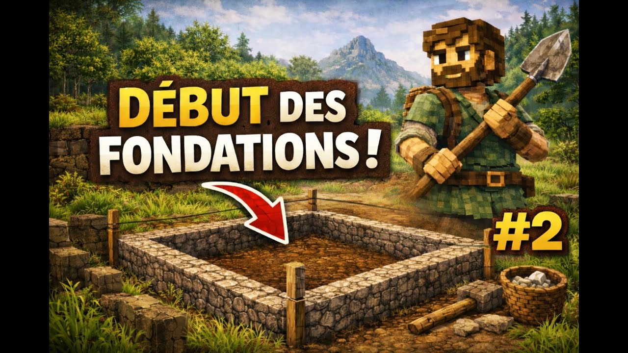 On attaque...la maison/Vintage Story/ Episode 2/ Survie