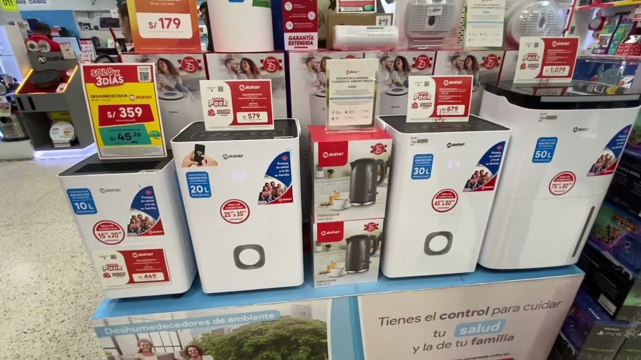 🥶Deshumecedor MIRAY / Precio, nivel de absorción y más ❄️