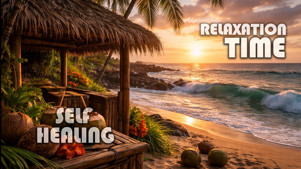 ASMR Ocean Waves at the Beach – Relaxing Shore Sounds for Deep Calm and Peaceful Sleep