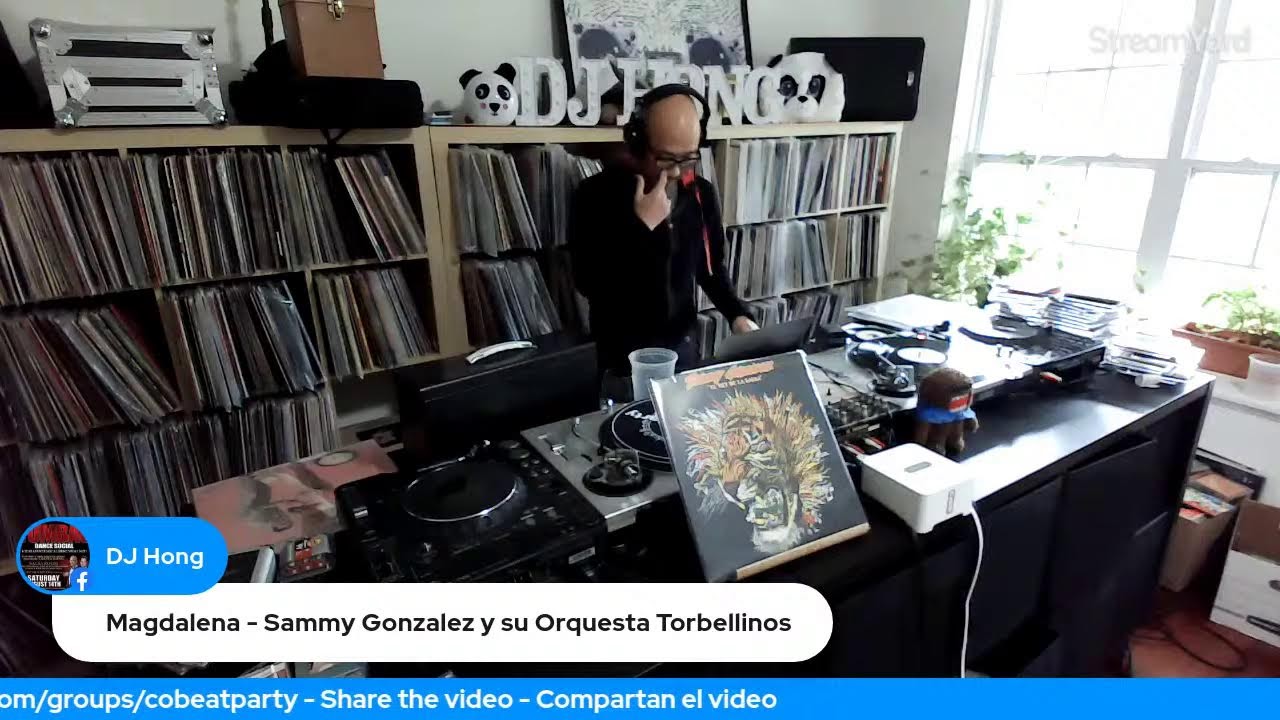 DJ Hong's Latin Record Party - Salsa on Vinyl - CoBeatParty