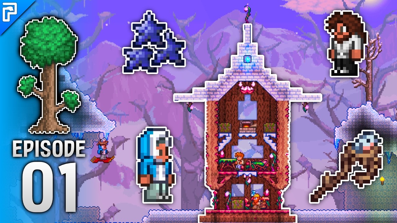 The Terraria Journey Begins! | Let&rsquo;s Play Terraria 1.4.5 (Episode 1)