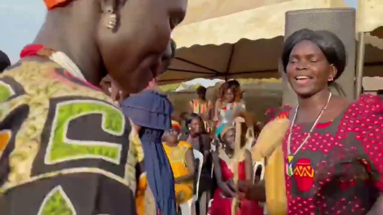 Ajuet Women Association welcome Madam Achuil in Aweil during her visitor 2022