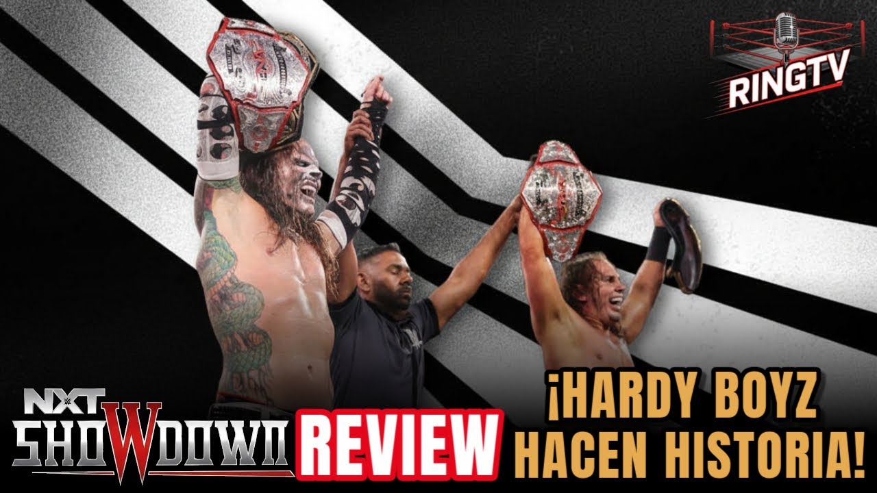 ¡LOS HARDY BOYZ HACEN HISTORIA! y TRICK WILLIAMS TRAICIONA a NXT | REVIEW NXT Showdown