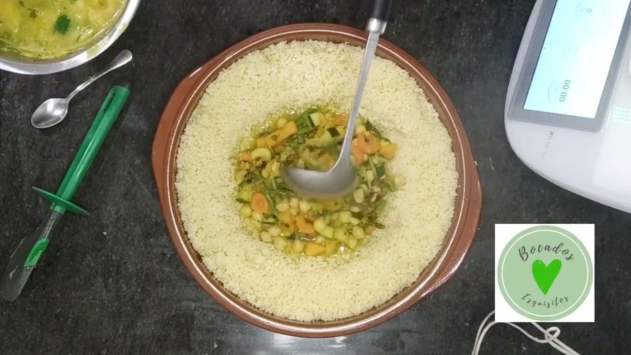 Cuscús con verduras especiadas TM6 Thermomix