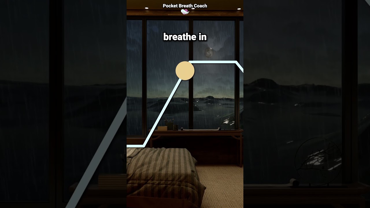 Rest and Digest Breathing (4-4-6-2)  #breathingforanxiety #meditationmusic #breathing