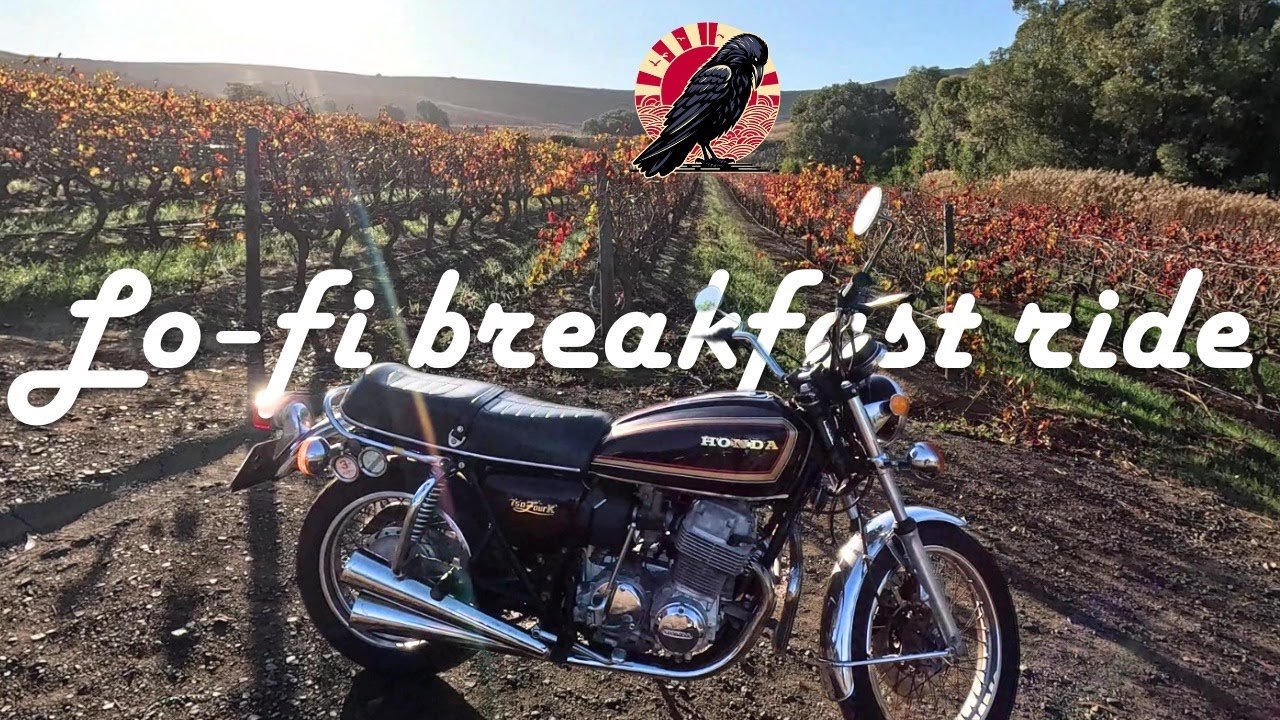 Breakfast ride to Jéan Restaurant, Cape Town (Honda CB750 K, GoPro Hero 12)