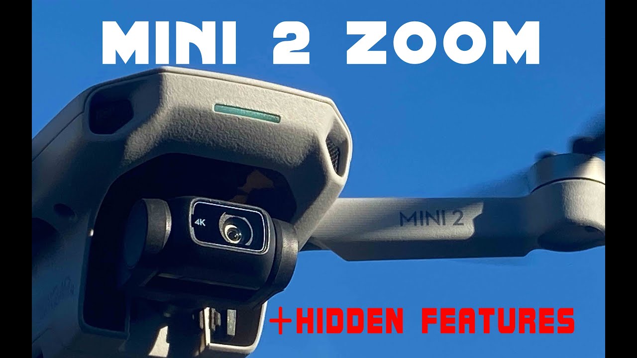 DJI Mini 2 Zoom - How It Works + Hidden Features and Dolly Zoom Effect