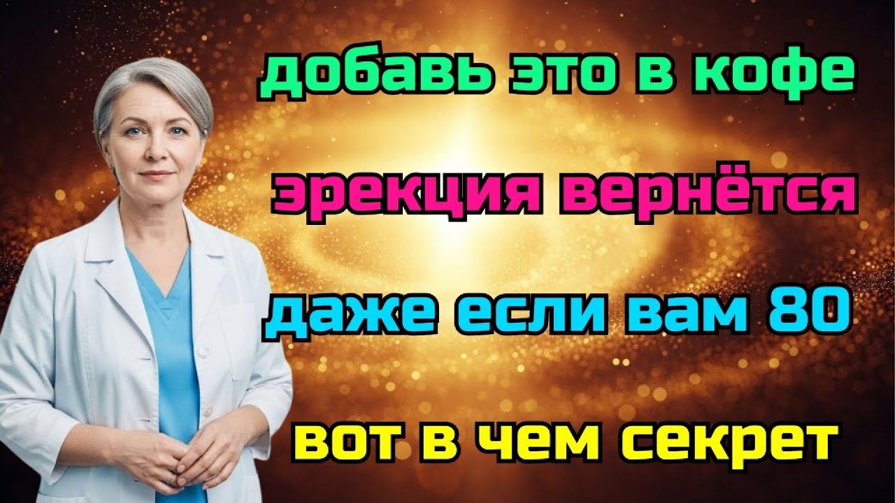 добавьте это в кофе, и эрекция вернется даже в 80 лет | советы для пожилых