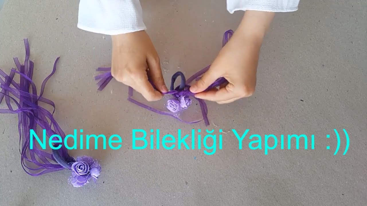 Nedime Bilekliği Yapımı DIY (Kendin YAP)