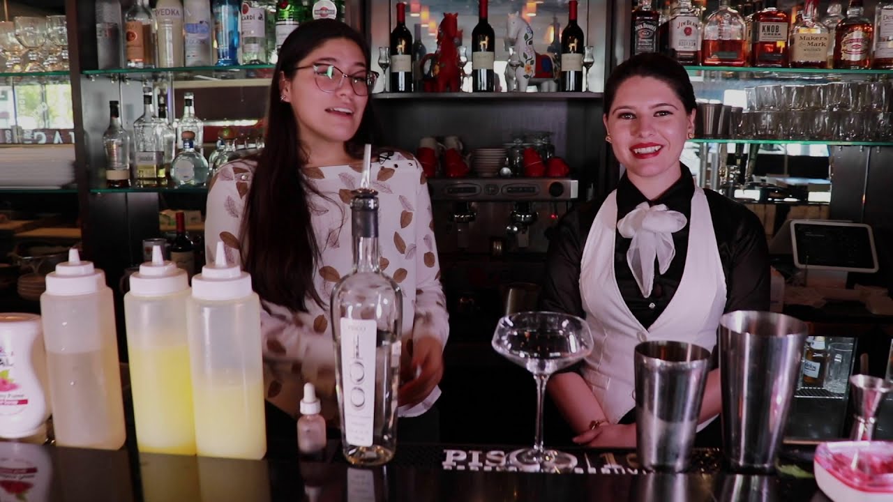 Pisco Sour Tradicional con Frambuesa