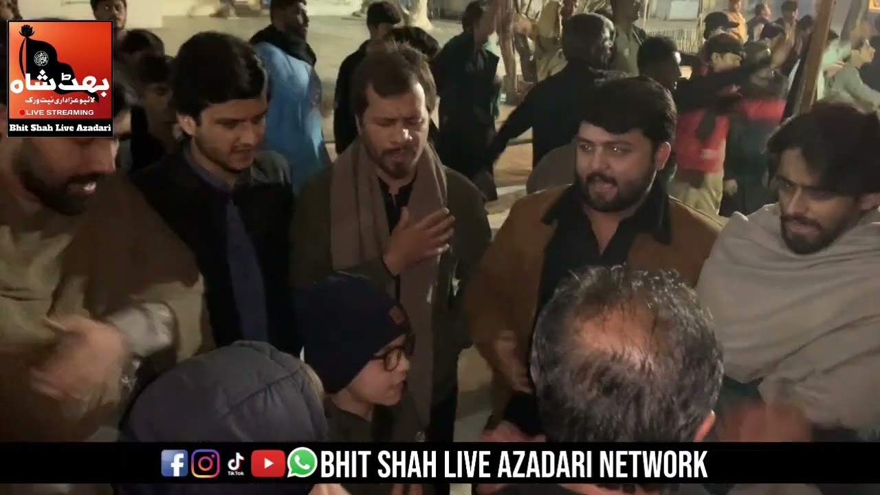 25 Rajab Bhit Shah Azadari | Shahadat Imam Mosa Kazim | Anjuman Bhittai Saadat | Bhit Shah 2026