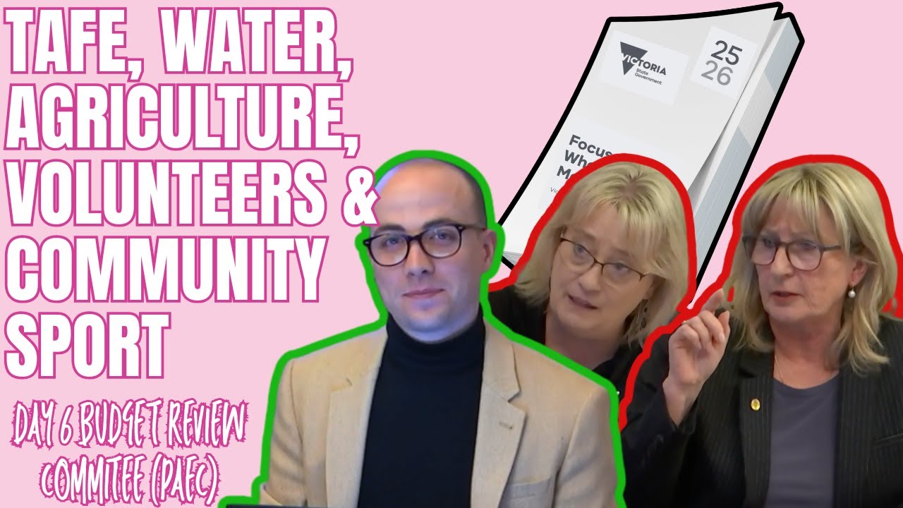 TAFE, Water, Agriculture, Volunteers & Community Sport