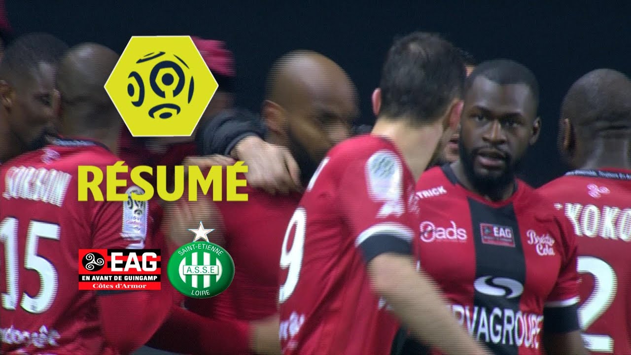EA Guingamp - AS Saint-Etienne (2-1)  - R&eacute;sum&eacute; - (EAG - ASSE) / 2017-18