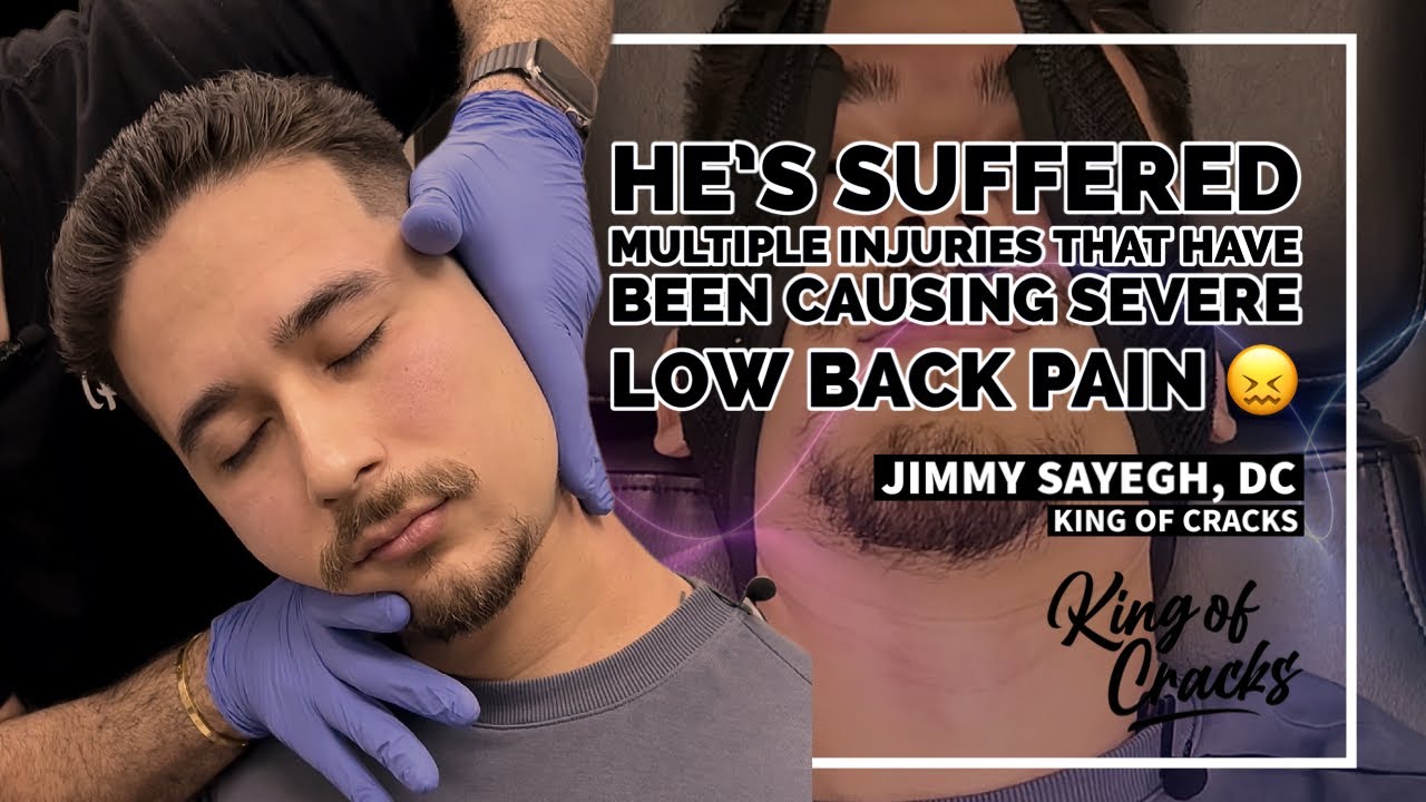 He’s suffered multiple injuries that have been causing SEVERE low back pain 😖 #kingofcracks