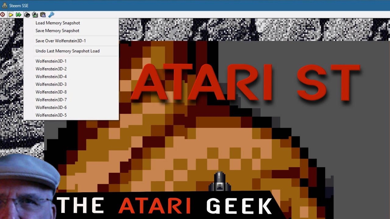 Unlimited Atari ST Game Saves with Atari STeem Emulator