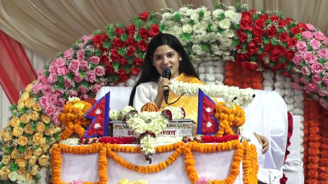 भगवान कृष्णको जन्म उत्सब मनाउदै Krishna Janma Utsav Debi Pratibha Ji