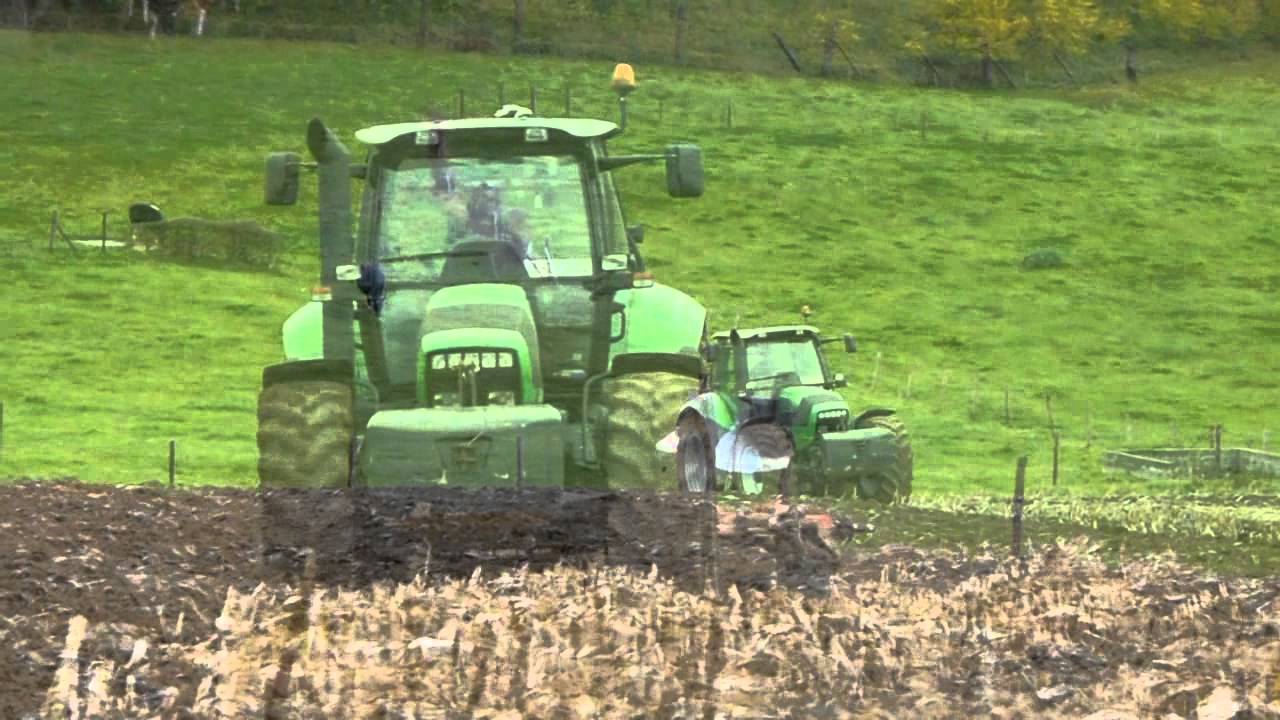 Herens with Deutz-Fahr M650 and Kuhn Vari-Master 151 at work !