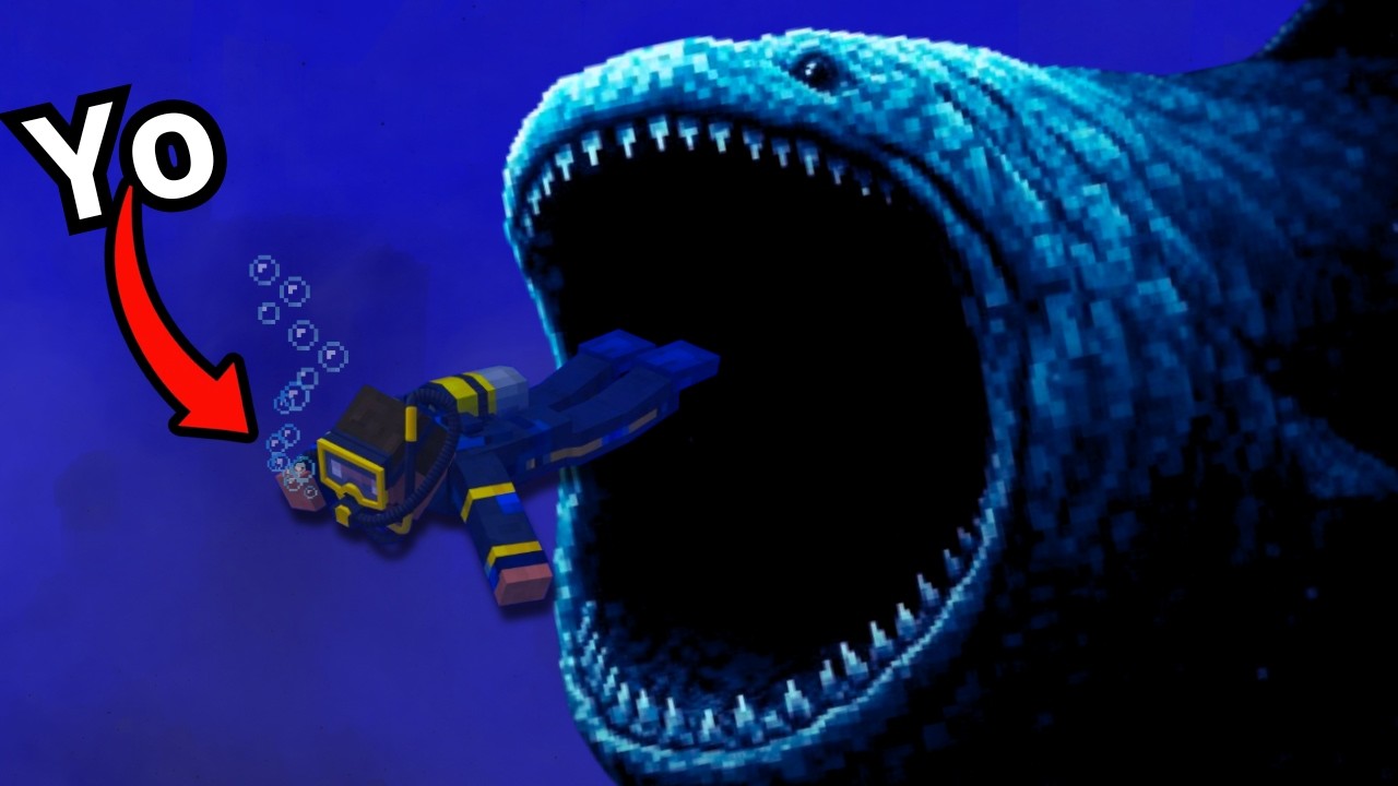 SOBREVIVI a Monstruos Marinos en Minecraft