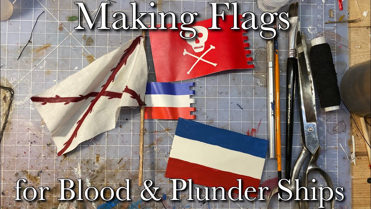 How to make Flags for Blood and Plunder Ships in 3 Different Ways