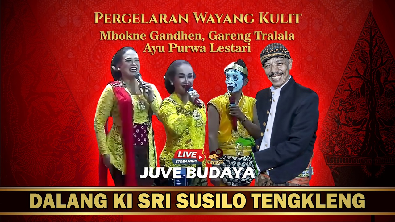 🔴 WAYANG KI SRI SUSILO TENGKLENG -  MBOKNE GANDHEN, GARENG TRALALA, AYU PURWA LESTARI (REC)