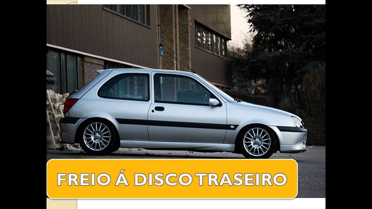 Freios traseiros a disco - Fiesta/Ka/Courier/Eco