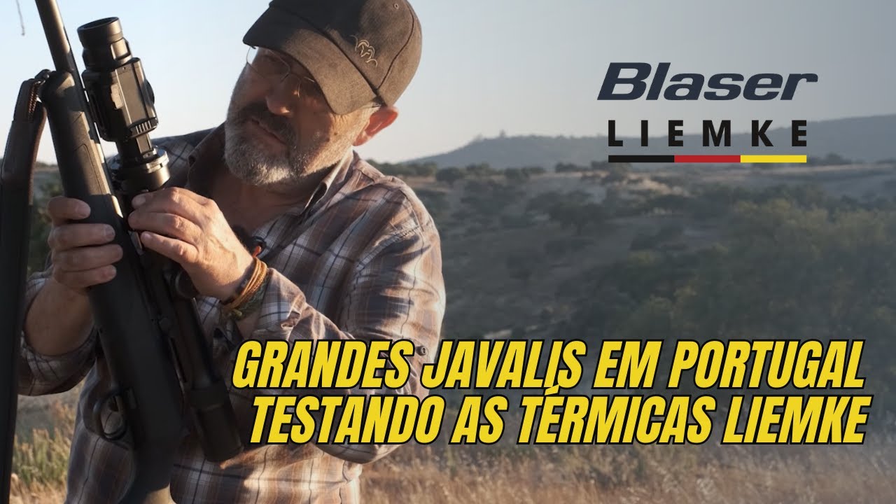 Caça grandes javalis em Portugal. Testando as térmicas Liemke de Grupo Blaser