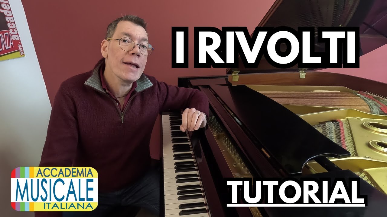 Tutorial piano pop 13 - Rivolti facili al pianoforte!!
