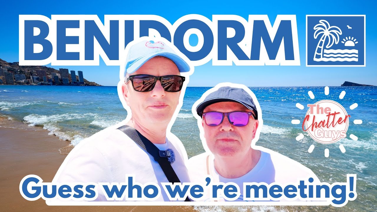 LEVANTE BEACH WALK, BENIDORM - Guess who we are MEETING?