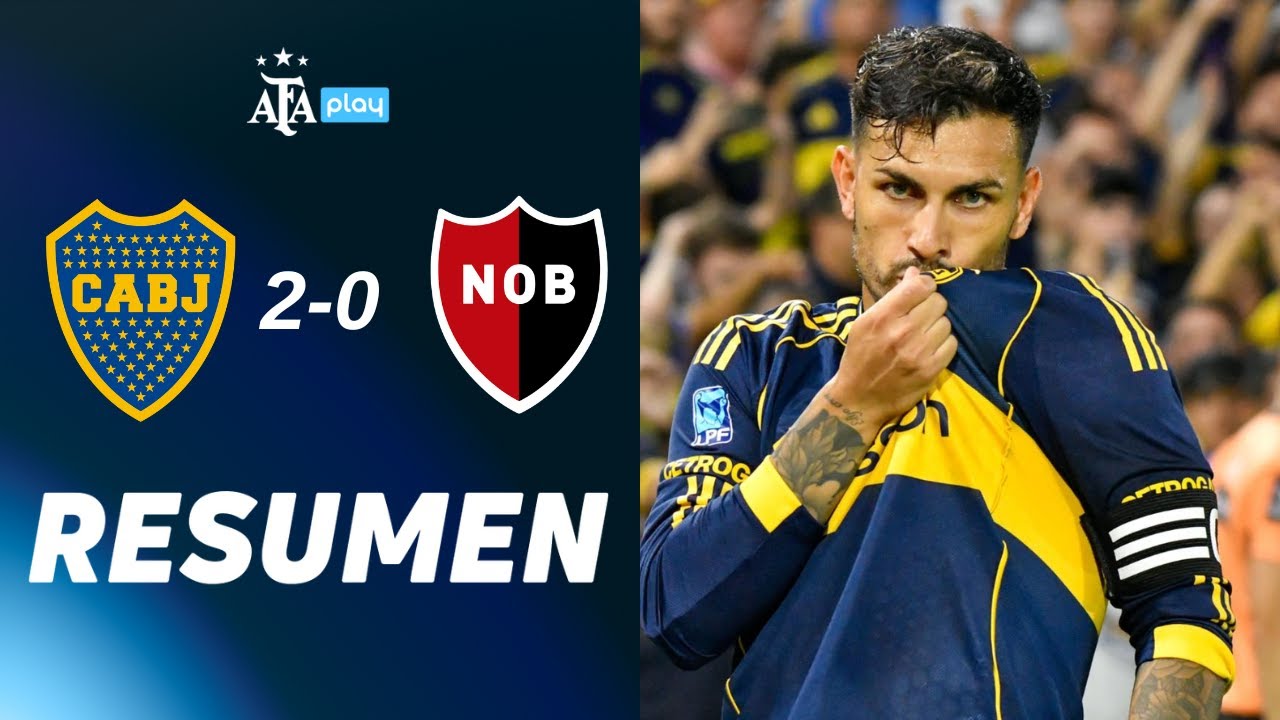 Boca Juniors 2 vs. 0 Newell's Old Boys | #TorneoApertura2026 | Resumen | Fecha 3