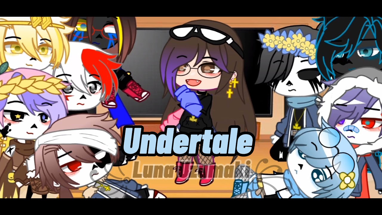 sans aus react to my aus, creative version(sans aus reaccionan a mis aus, versión creadora)