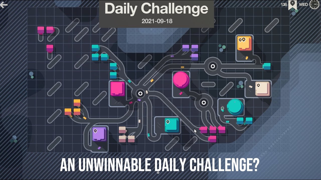 [16th Place] This Unwinnable Daily Challenge Can Only be Cleared with Exploits - Mini Motorways