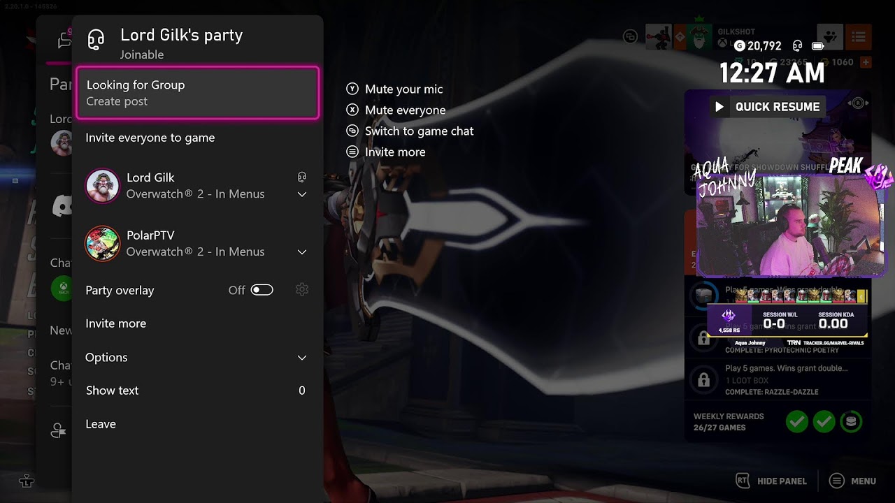 OVERWATCH 2 DUO TO GM