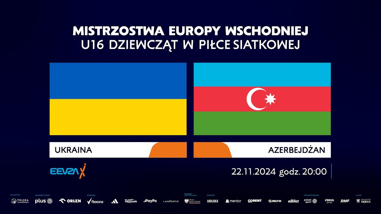 Mistrzostwa Europy Wschodniej U16 Dziewcząt w Piłce Siatkowej: Ukraina - Azerbejdżan