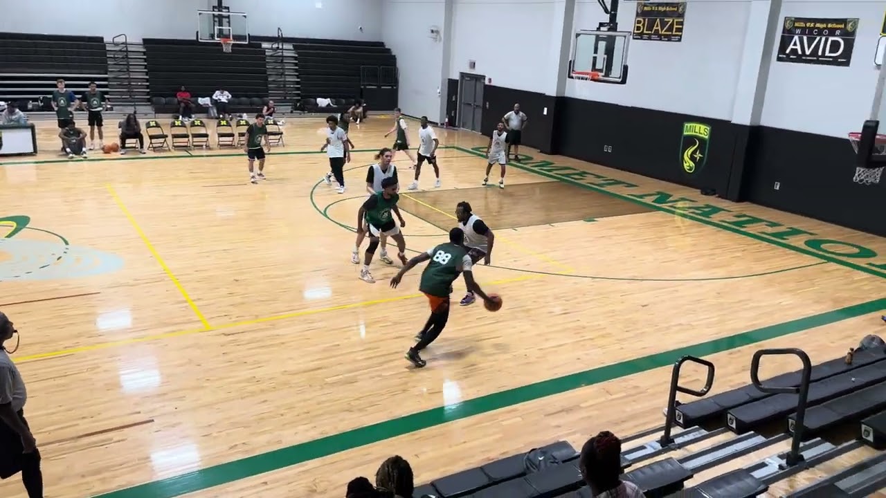 One Motive Sports Exposure Camp:  Serbia (White) vs Japan (Green) Second Half Little Rock Arkansas